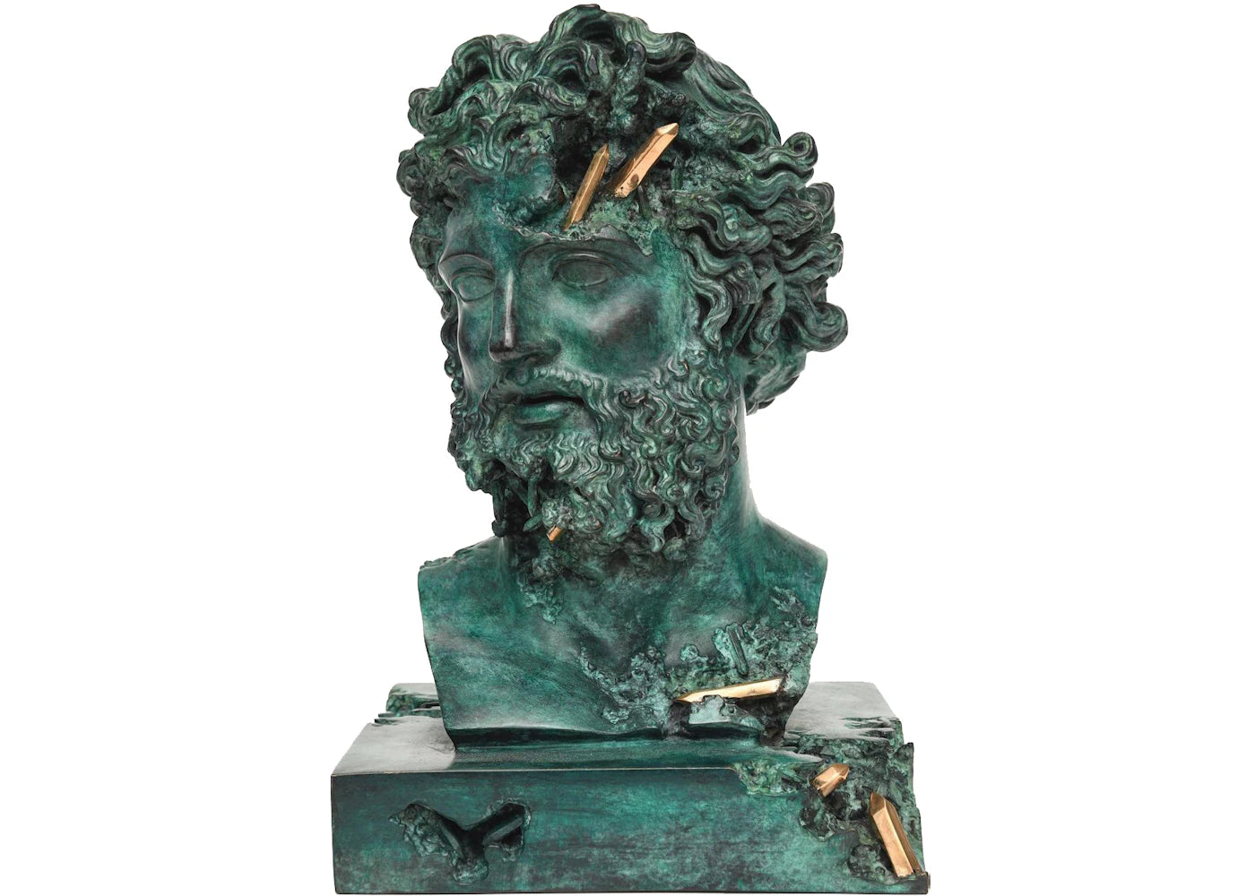 Daniel Arsham Bronze Eroded Jupiter Sculpture