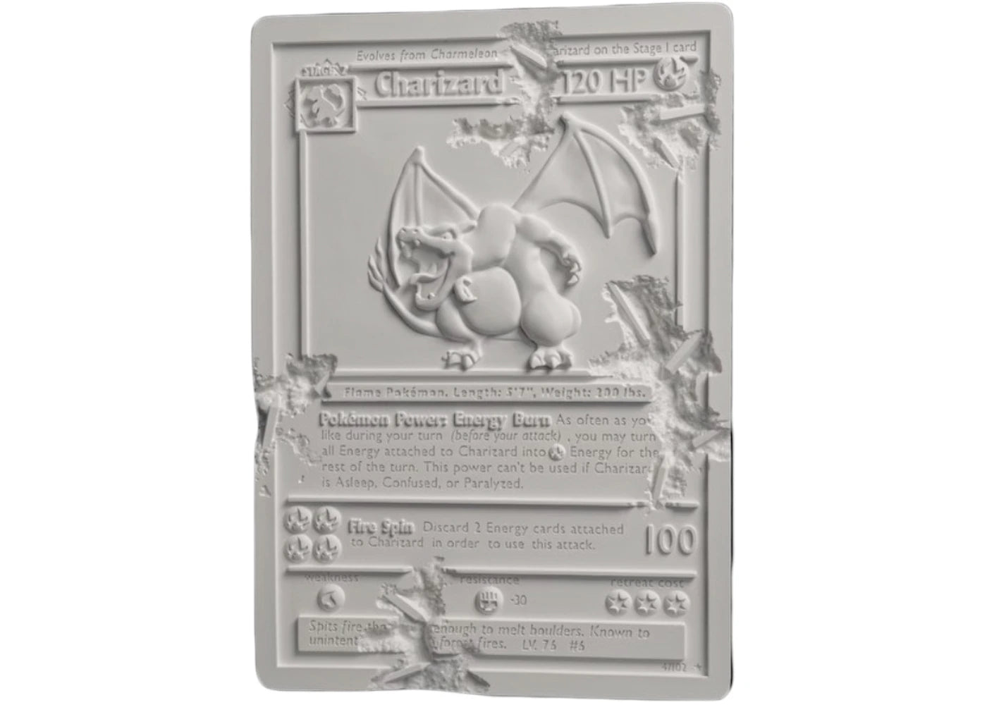 Daniel Arsham CRYSTALIZED CHARIZARD CARD Sculpture (Edition of 500)