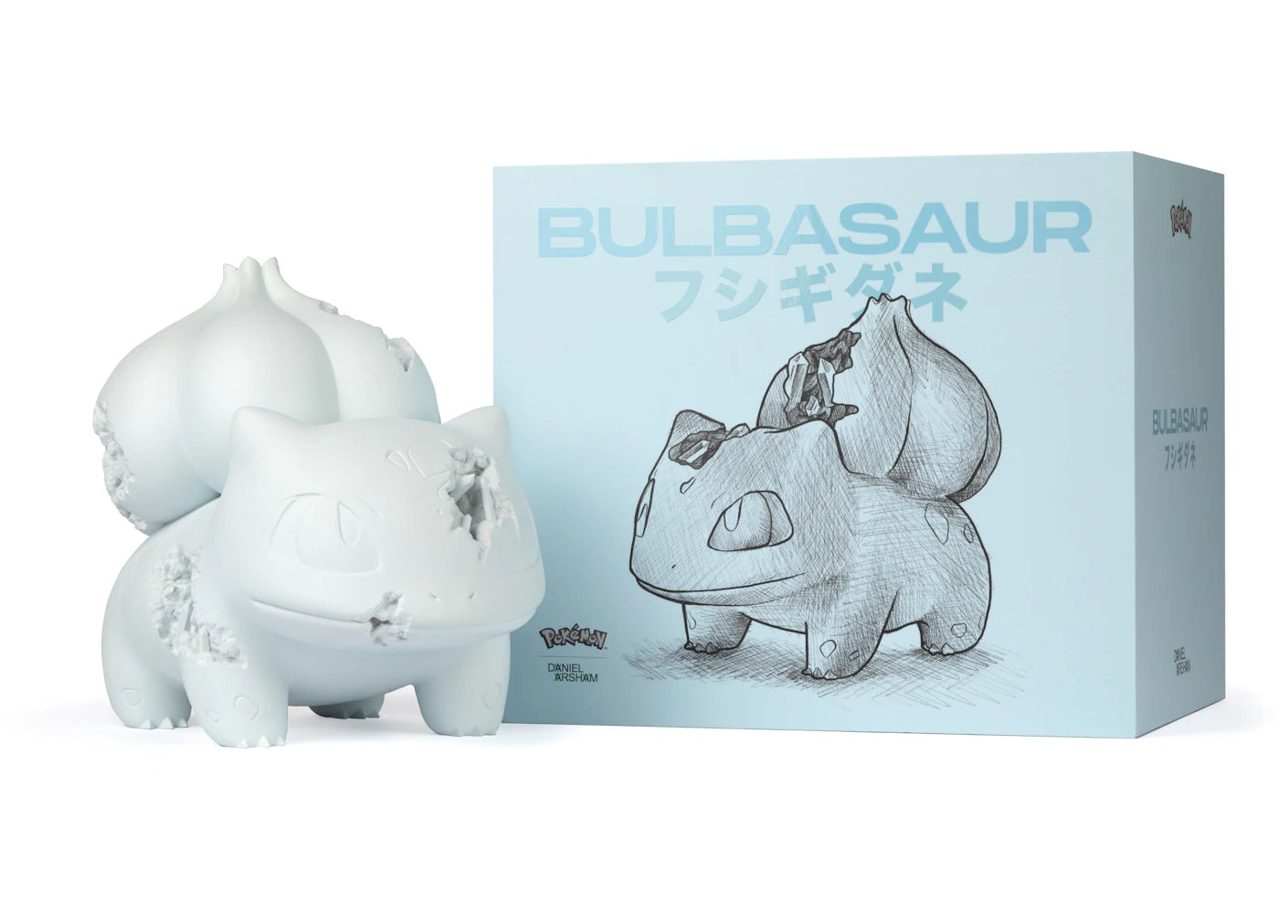 Daniel Arsham Crystalized Bulbasaur Figure (Edition of 500) Blue