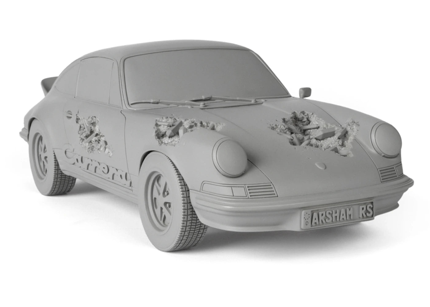 Daniel Arsham Eroded Porsche Carrera RS Figure (Edition of 500)