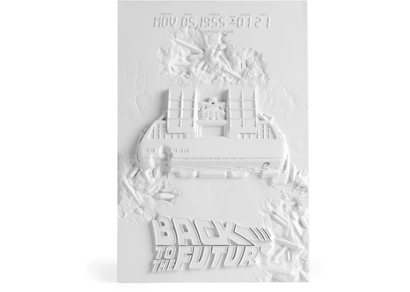 Daniel Arsham Eroded Movie Poster (Edition of 500) White