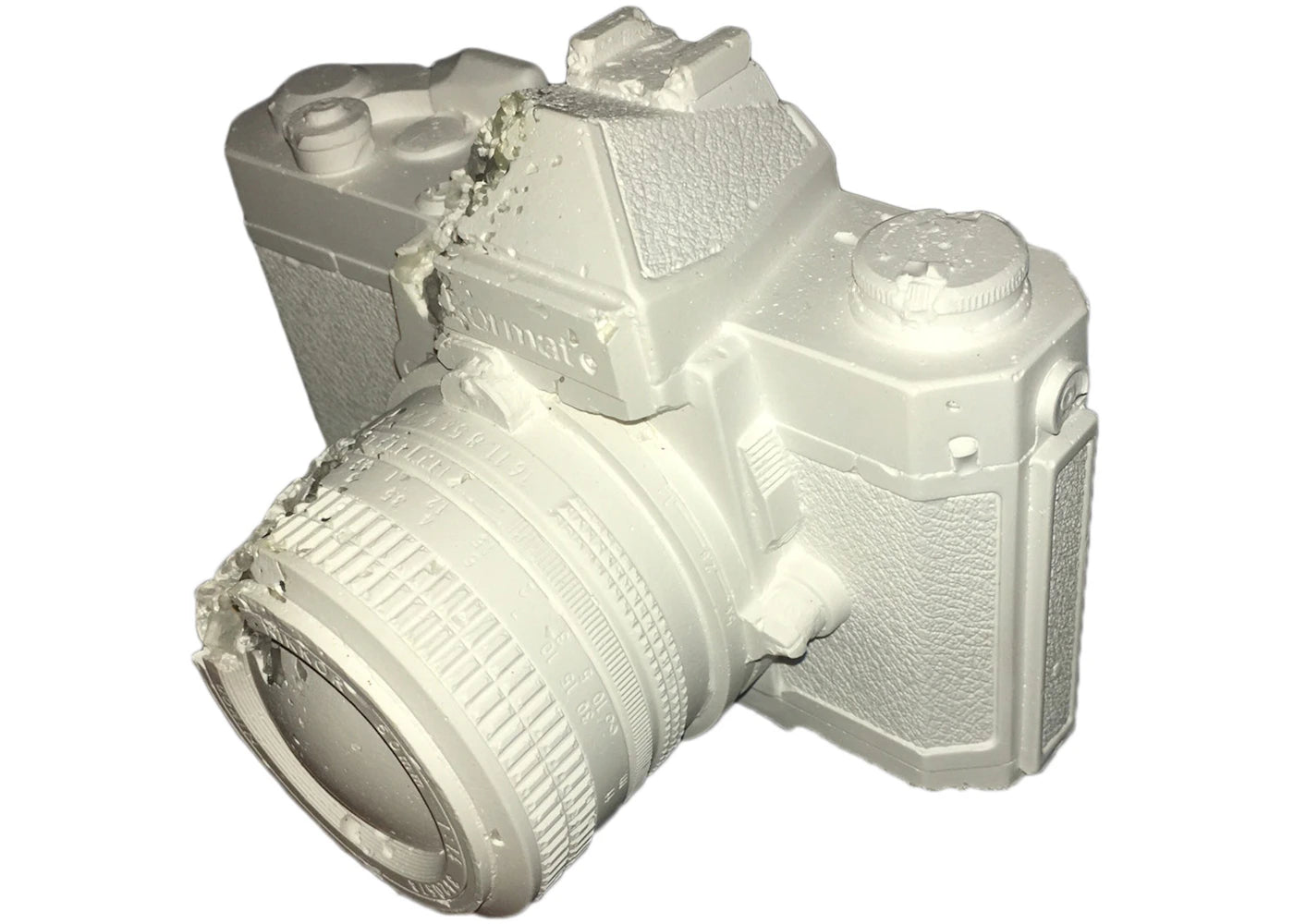 Daniel Arsham Reach Ruin Nikon Nikkormat Eroded Camera Future Relic Figure (Edition of 100) White