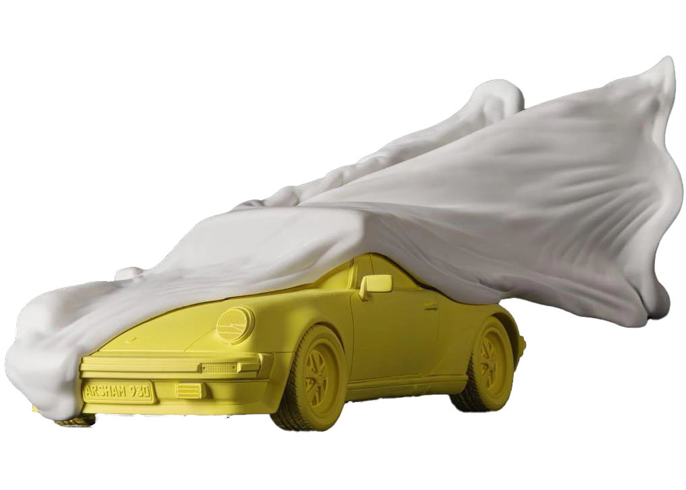 Daniel Arsham Veiled Porsche Figure (Edition of 500) Yellow