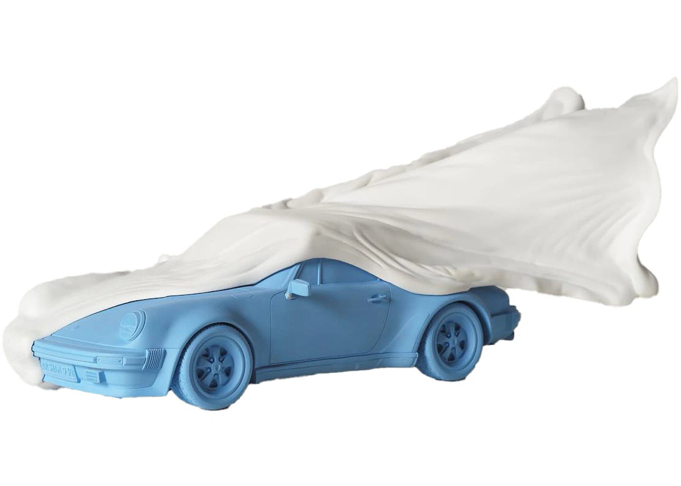 Daniel Arsham Veiled Porsche Figure (Edition of 500) Blue