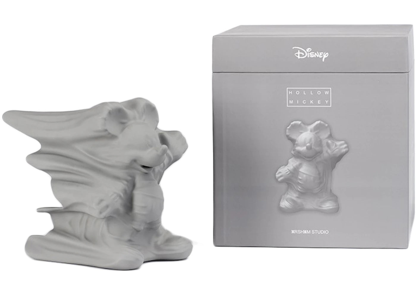 Daniel Arsham x Disney x Apportfolio Hollow Mickey Figure (Edition of 500) Grey