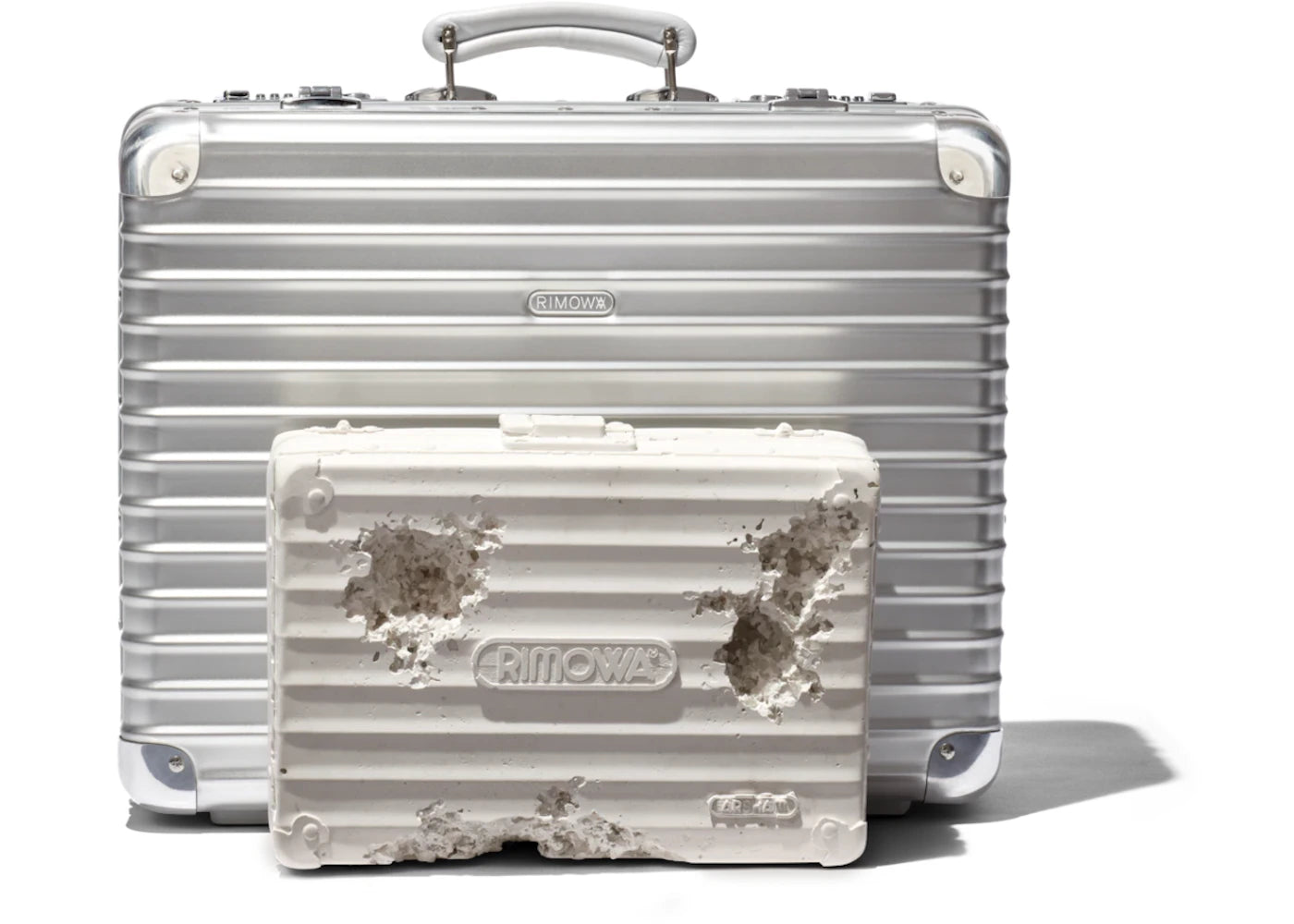 Daniel Arsham x Rimowa Eroded Attache Case (Edition of 500) White