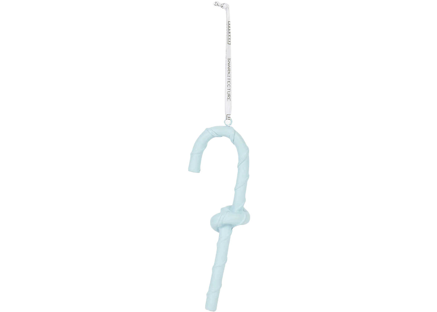 Daniel Arsham x Selfridges Candy Cane Ornament Blue