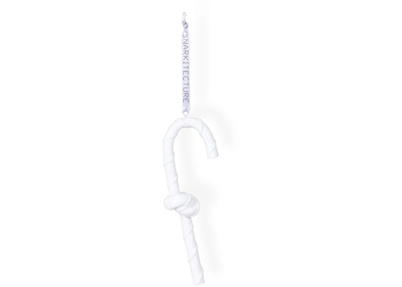 Daniel Arsham x Selfridges Candy Cane Ornament White