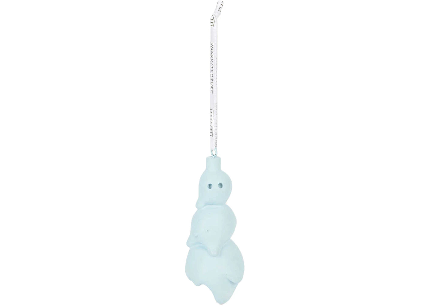 Daniel Arsham x Selfridges Snowman Ornament Blue