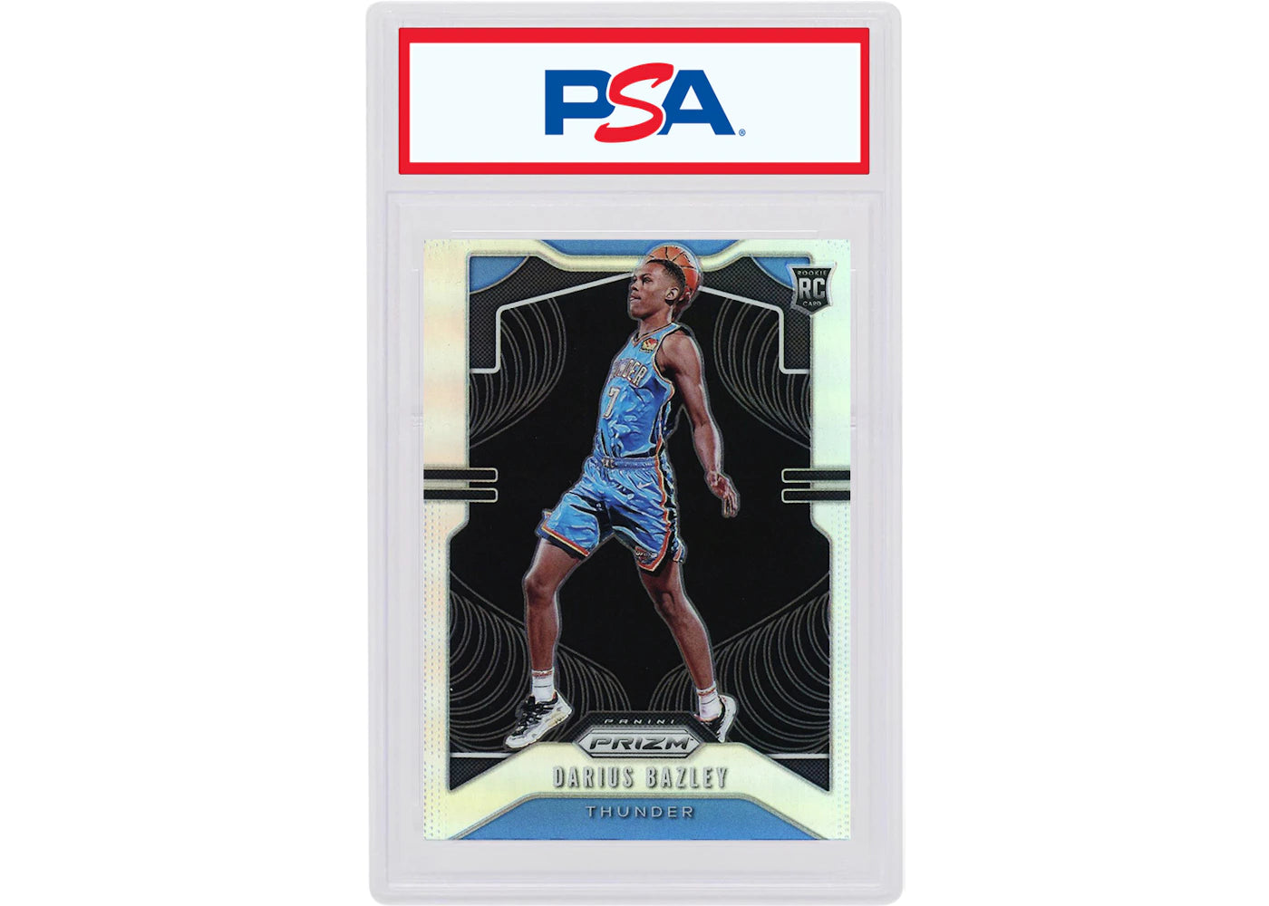 Darius Bazley 2019 Panini Prizm Rookie Silver #289 (PSA or BGS Graded)