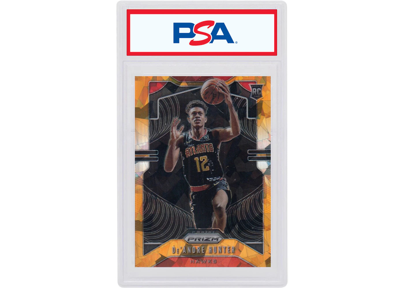 De'Andre Hunter 2019 Panini Prizm Rookie Orange Ice #251 (PSA or BGS Graded)