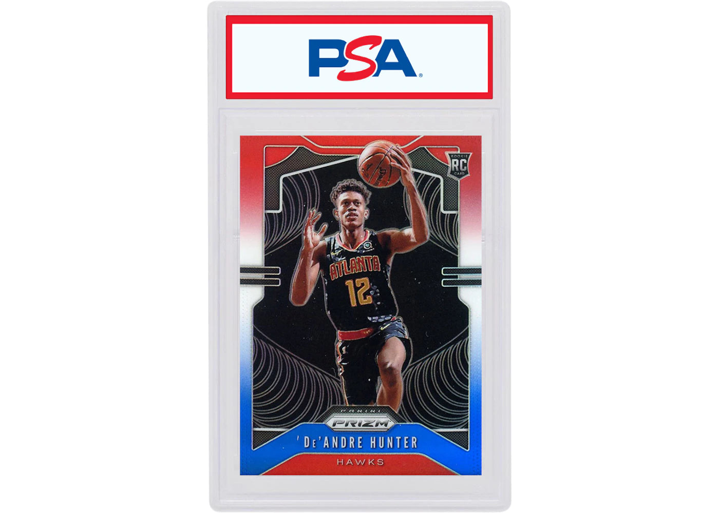 De'Andre Hunter 2019 Panini Prizm Rookie Red/White/Blue #251 (PSA or BGS Graded)
