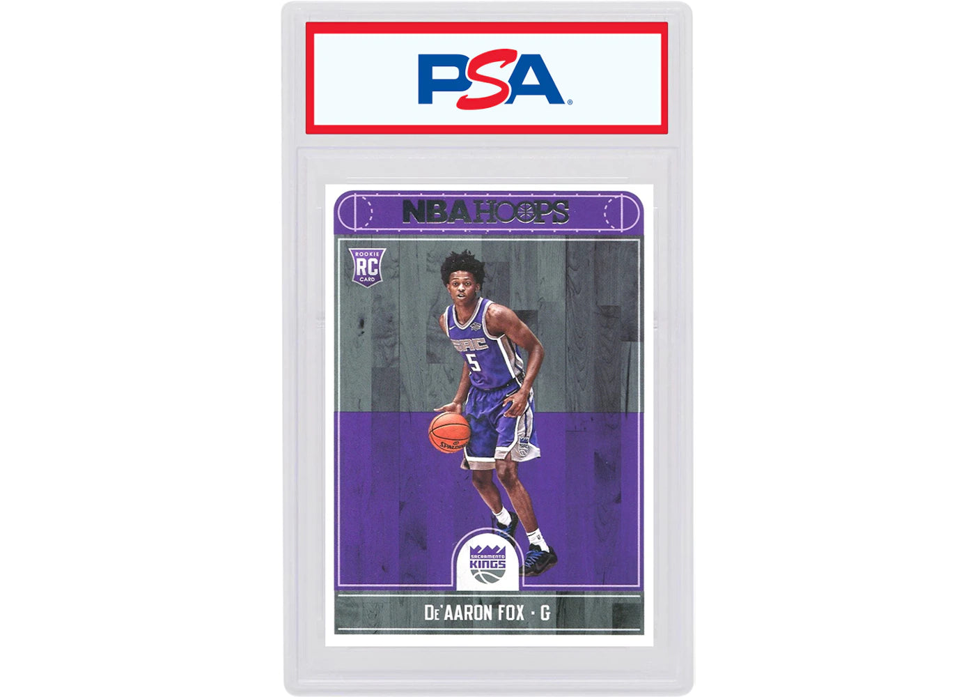 De'aaron Fox 2017 Panini Hoops Rookie #255