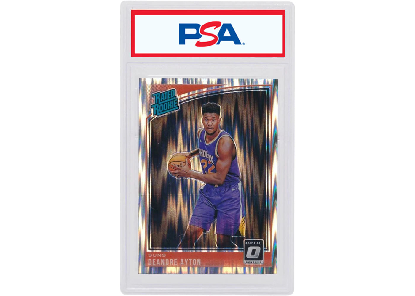 Deandre Ayton 2018 Donruss Optic Rookie Shock #157 (PSA or BGS Graded)