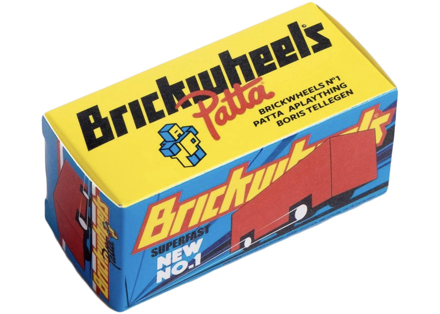 Delta x Patta Brickwheels Toy Car Red