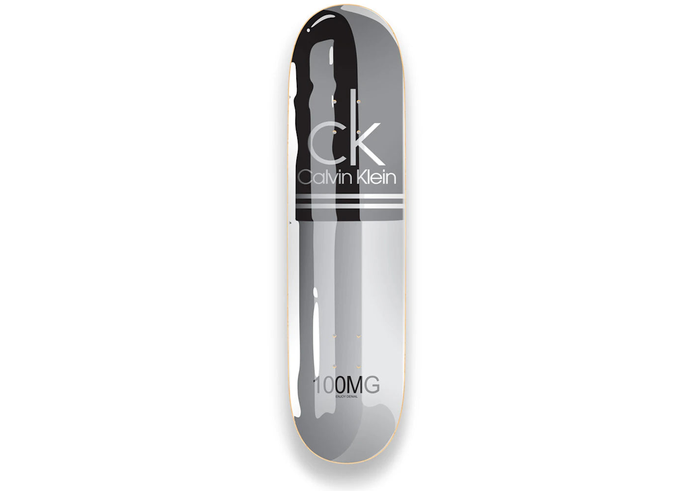 Denial Designer Drugs Calvin Klein Skateboard Deck Chrome