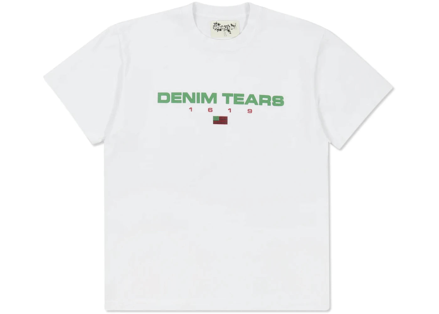 Denim Tears 1619 Tyson Beckford Tee White