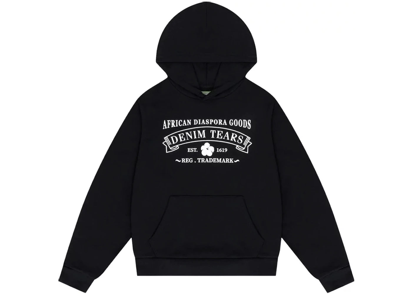 Denim Tears ADG Hooded Sweatshirt Black