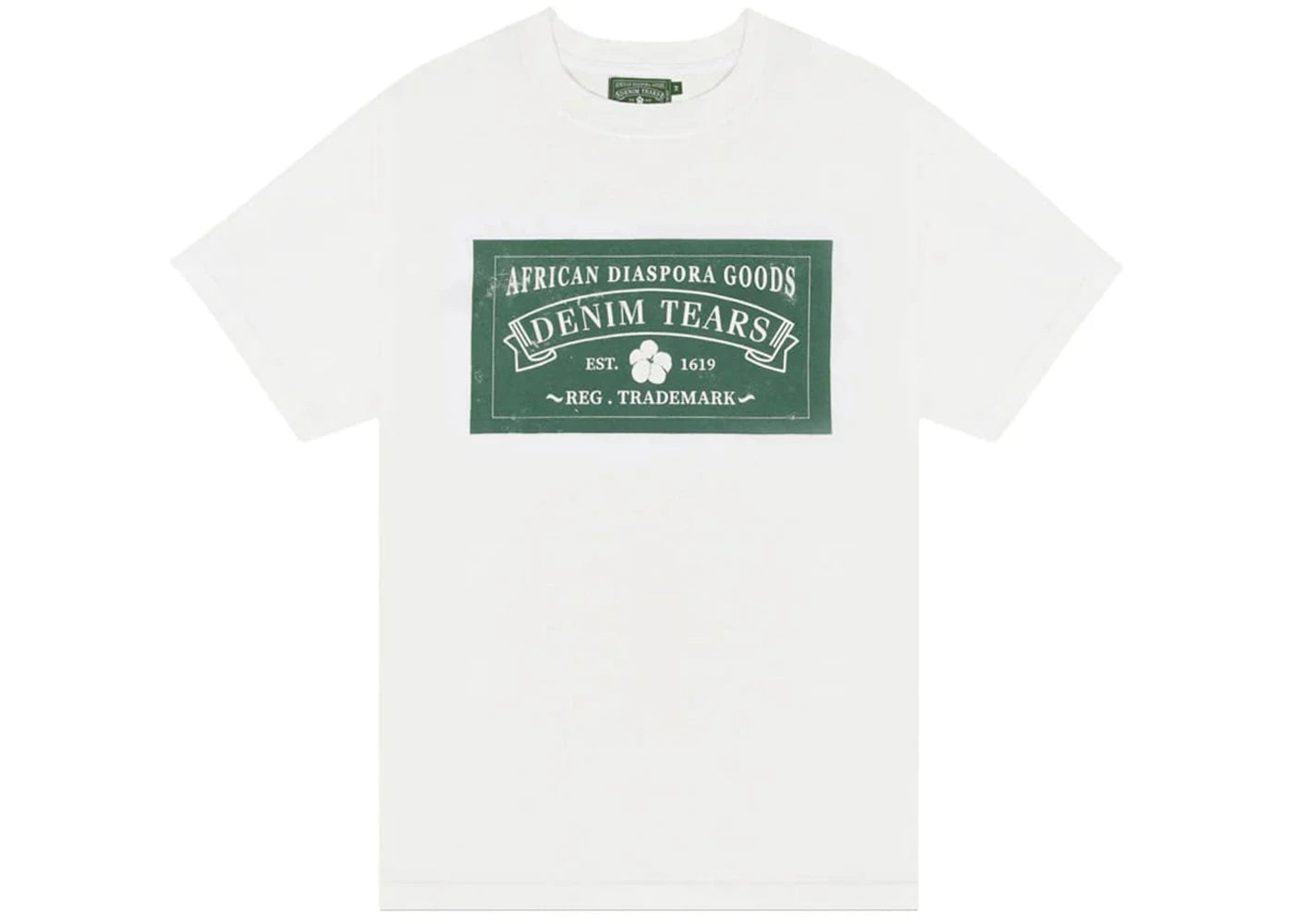 Denim Tears ADG Tee White