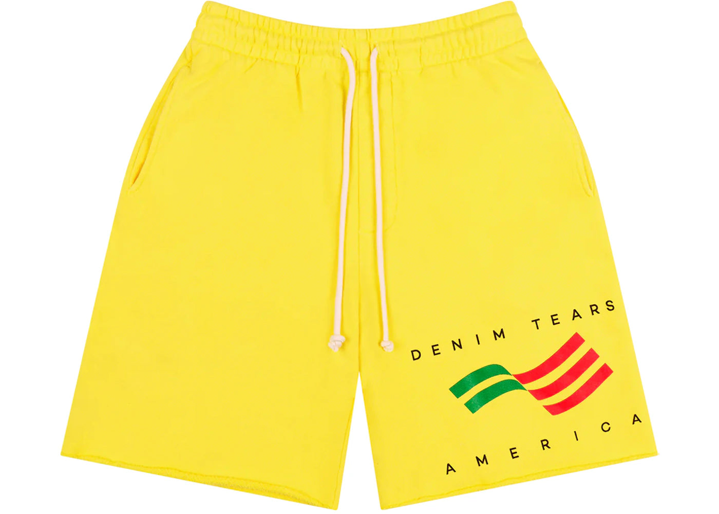 Denim Tears America Sportswear Shorts Yellow