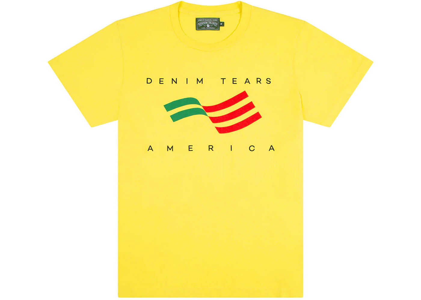 Denim Tears America Sportswear Tee Yellow