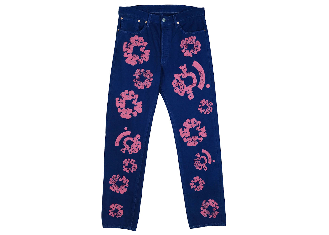 Denim Tears Bstroy Tears 501 Jean Bright Blue