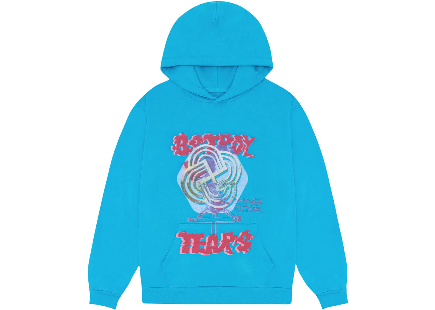 Denim Tears Bstroy Tears Hoodie Blue