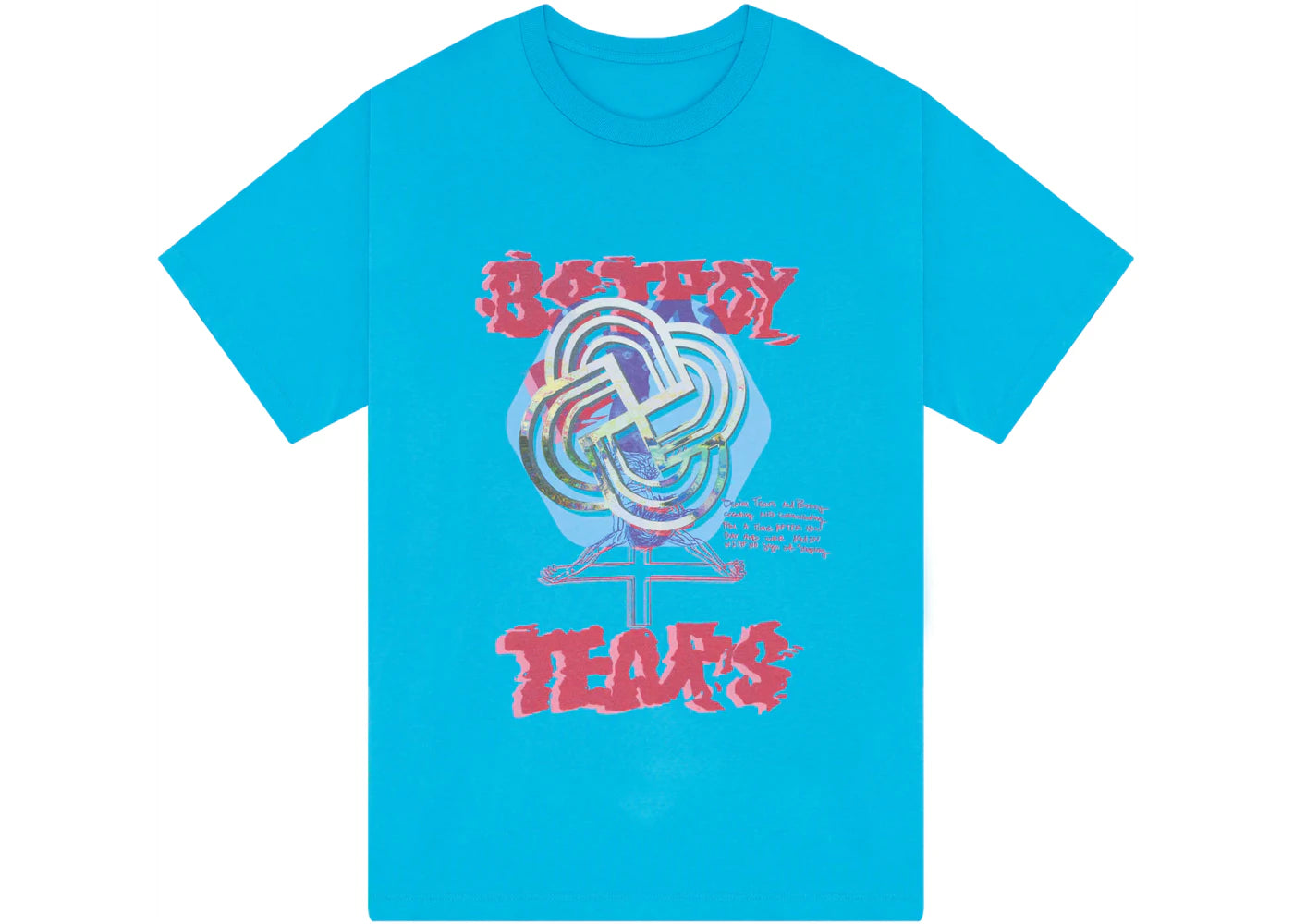 Denim Tears Bstroy Tears Tee Blue