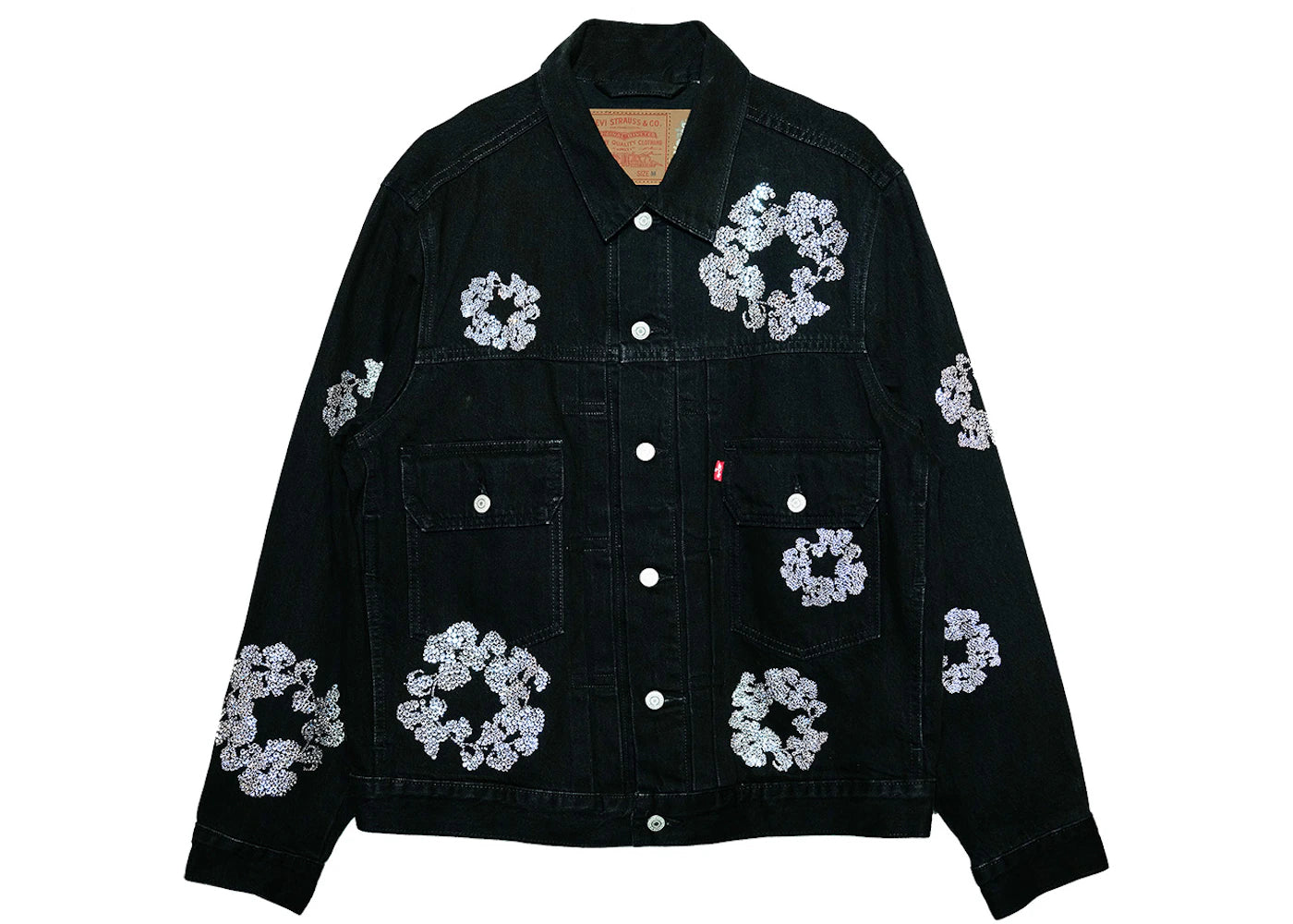 Denim Tears Bust Down Tears Type 2 Jacket Black