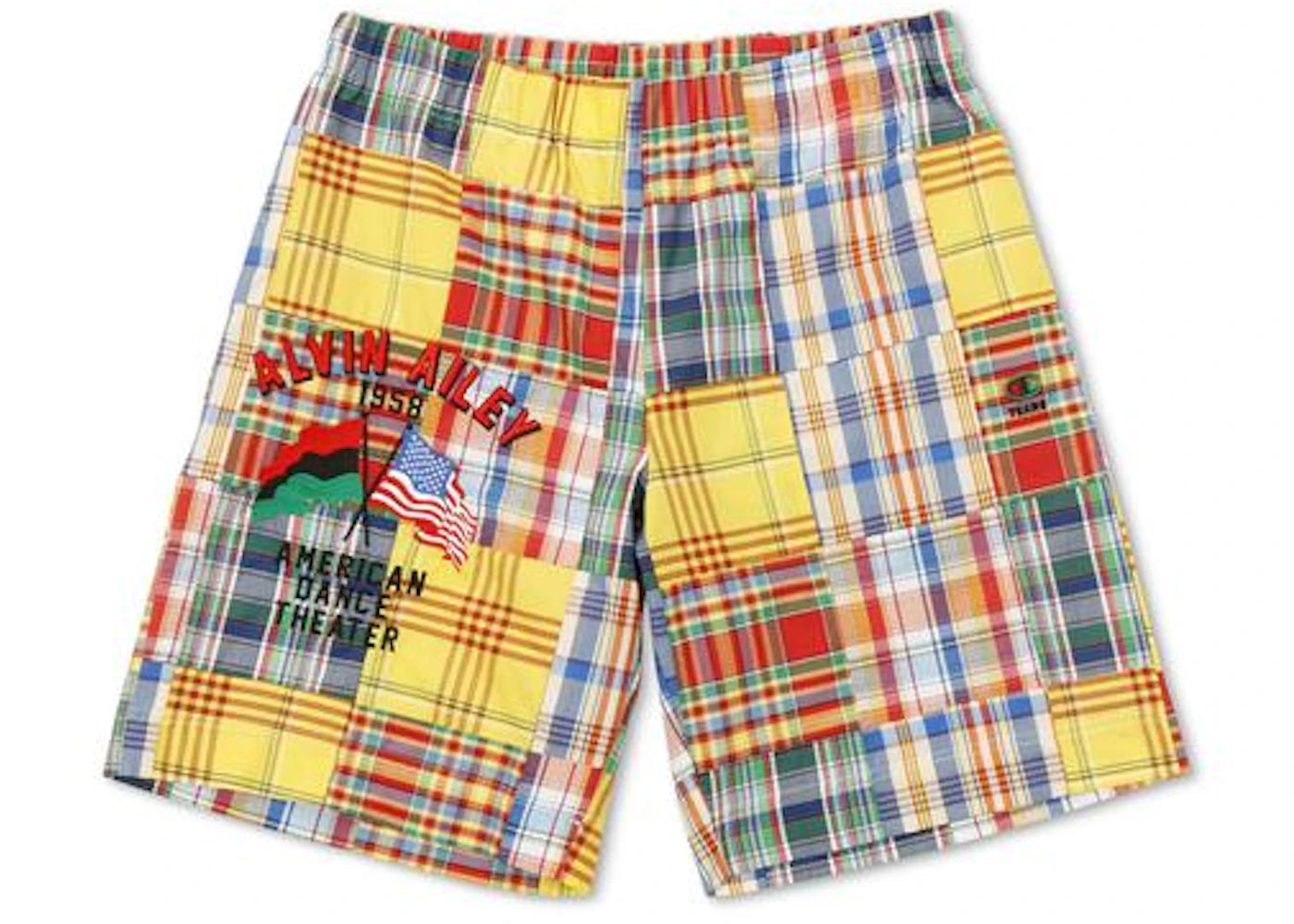 Denim Tears Champion Tears Madras Shorts Multi