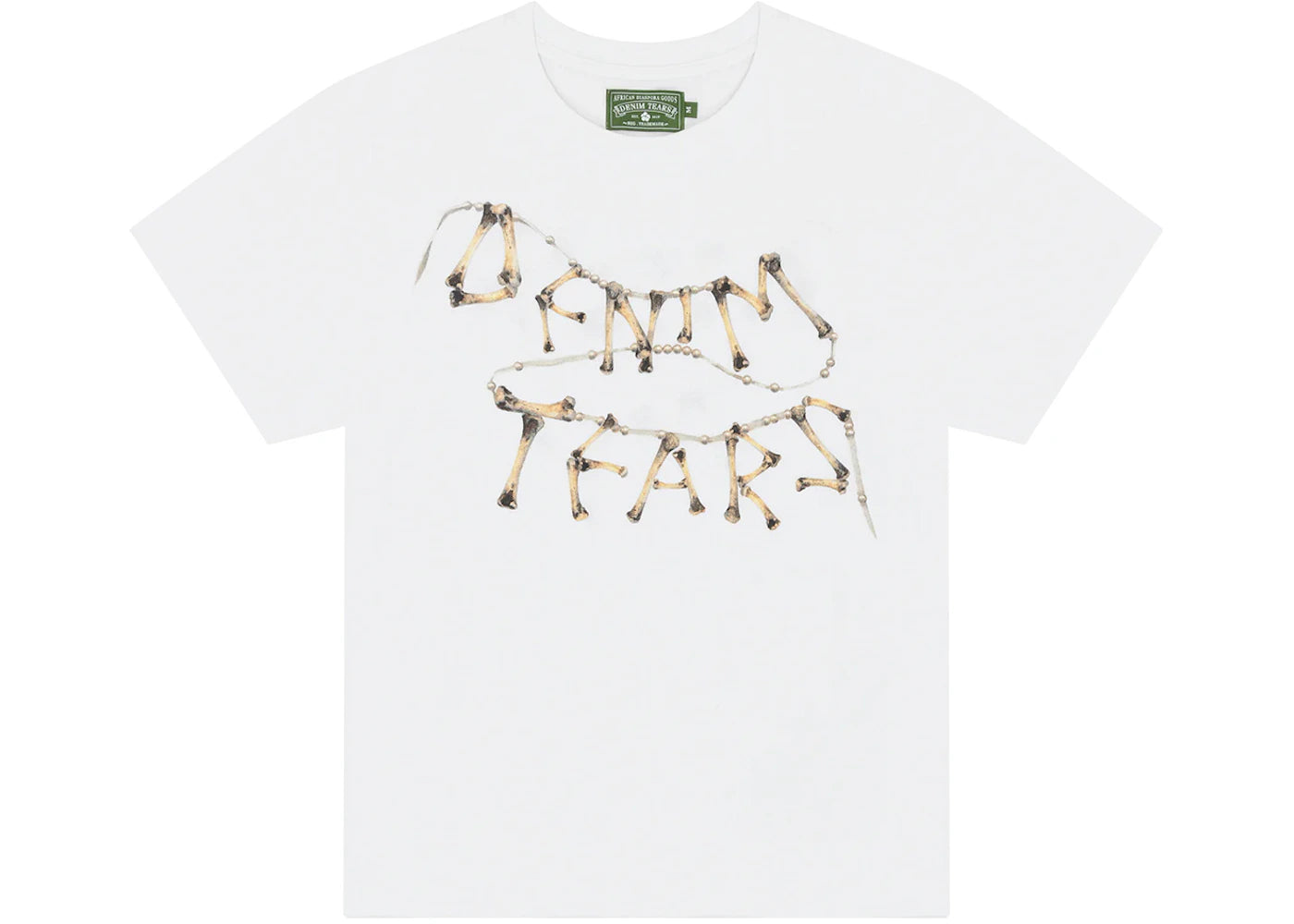 Denim Tears Chicken Bone Tee White