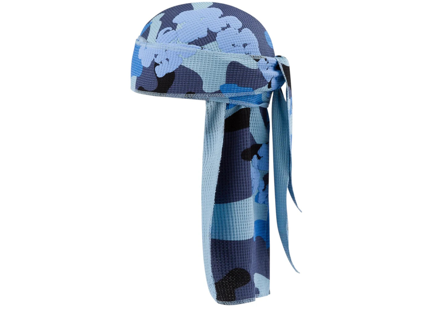 Denim Tears Cotton Wreath Durag Blue Camo