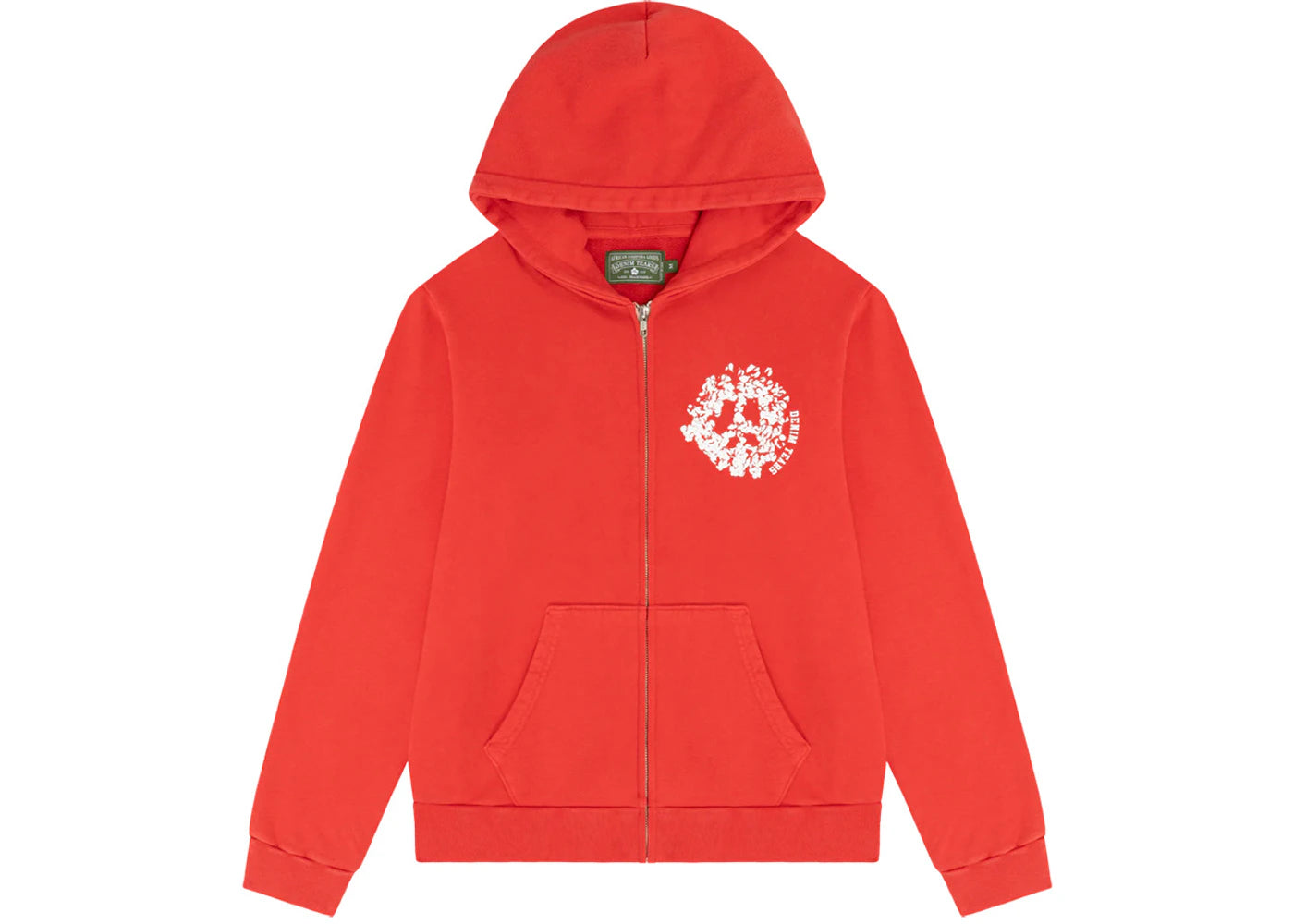 Denim Tears Denim University Zip Hoodie Red