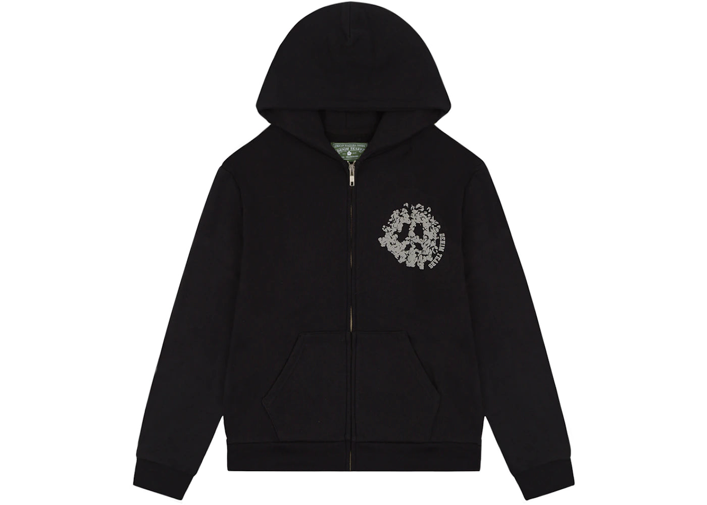 Denim Tears Denim University Zip Hoodie (SS24) Black