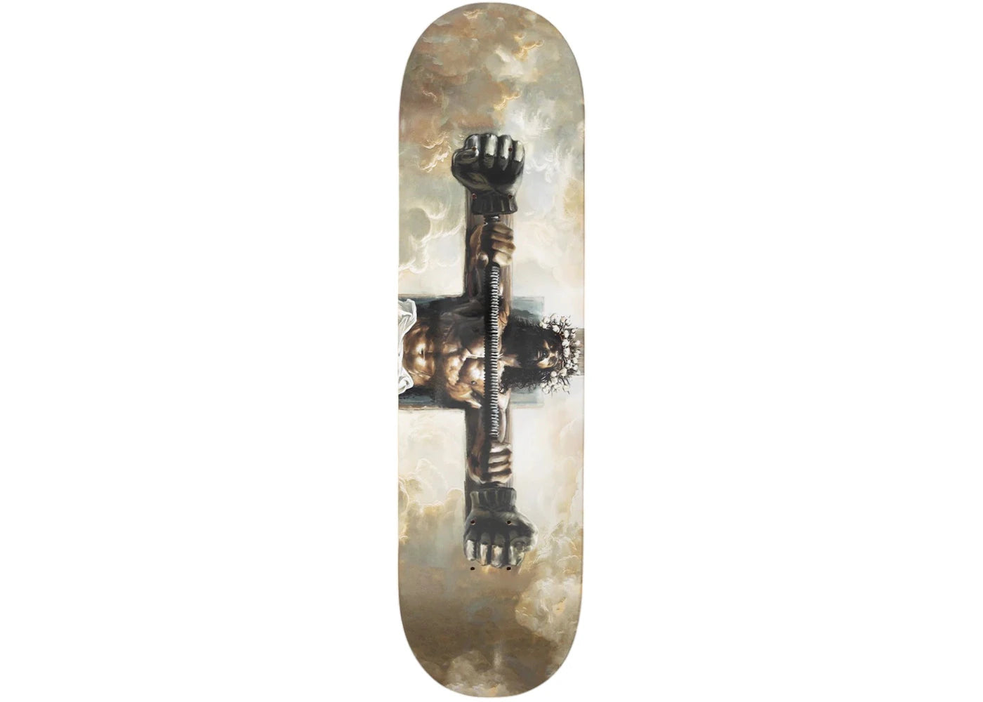 Denim Tears Hardies Tears Buff Jesus Skateboard Deck Multicolor