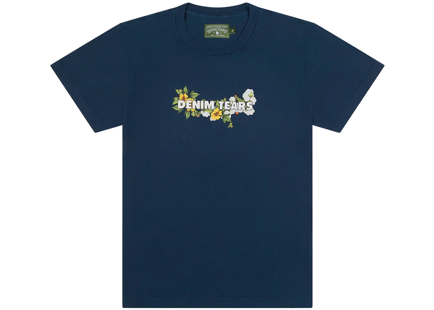 Denim Tears Logo Tee Navy