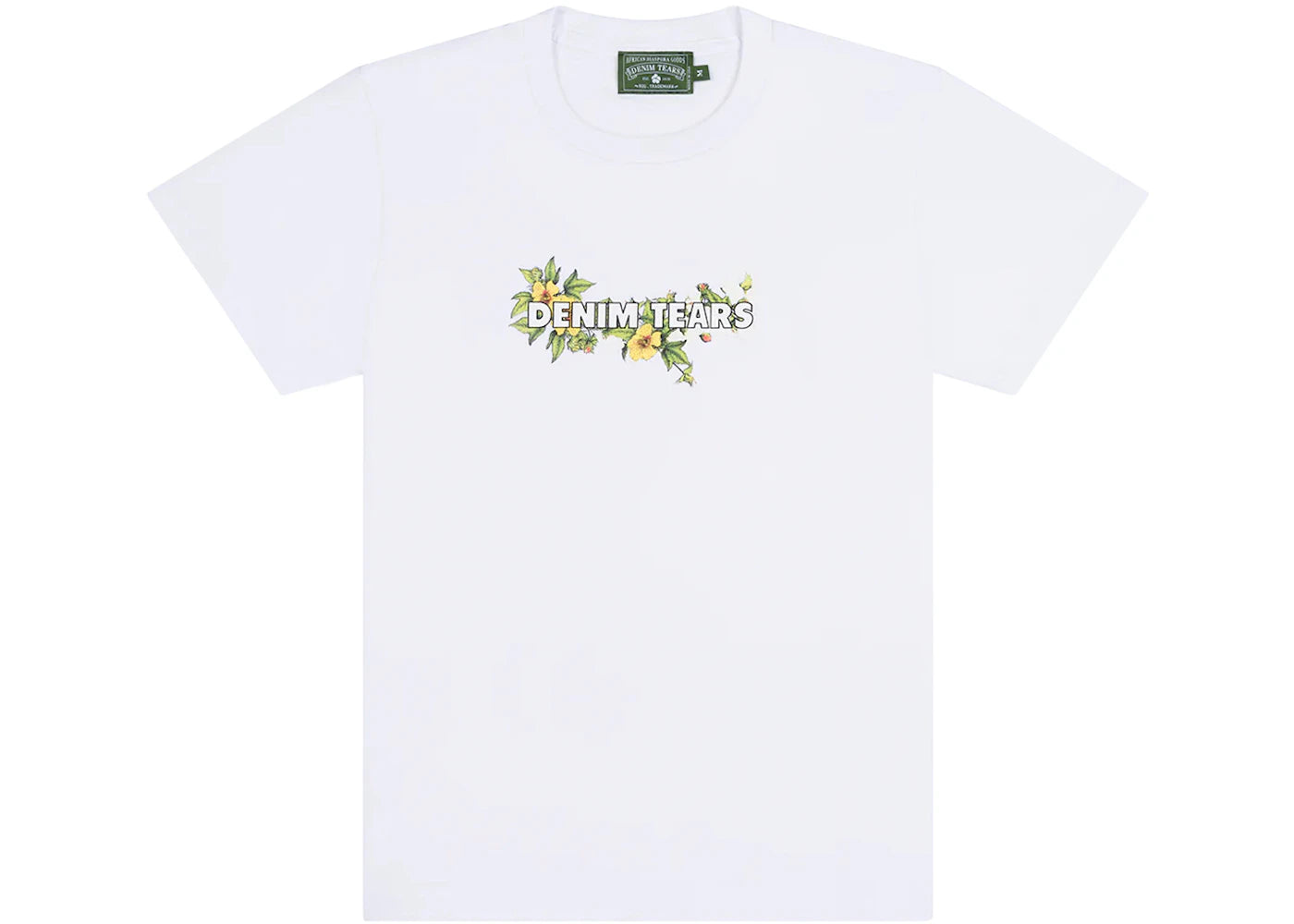 Denim Tears Logo Tee White