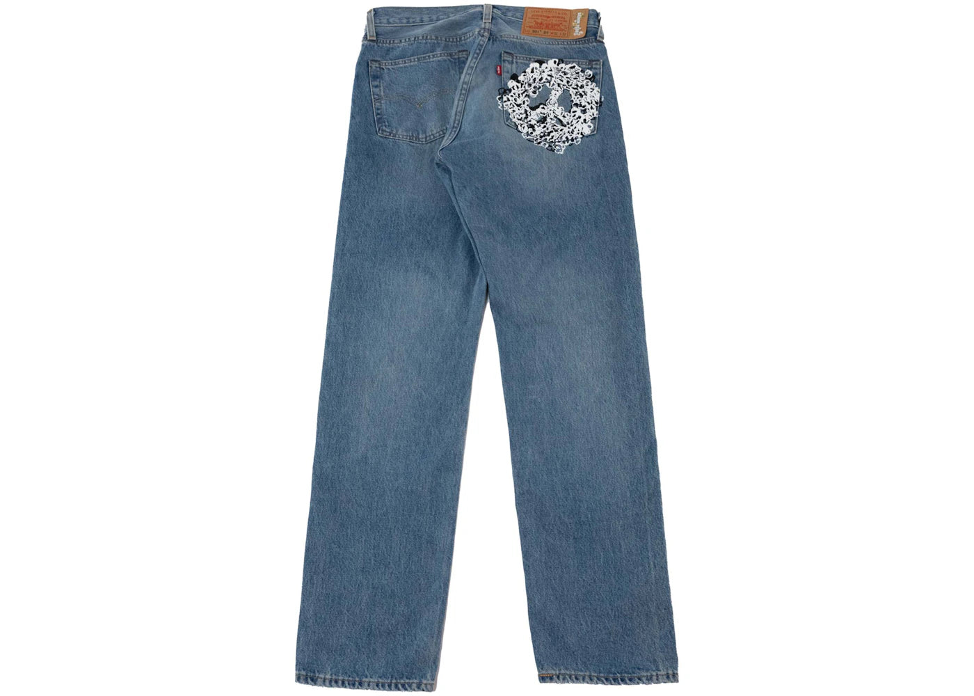 Denim Tears Peace In My Pocket Jean Light Wash