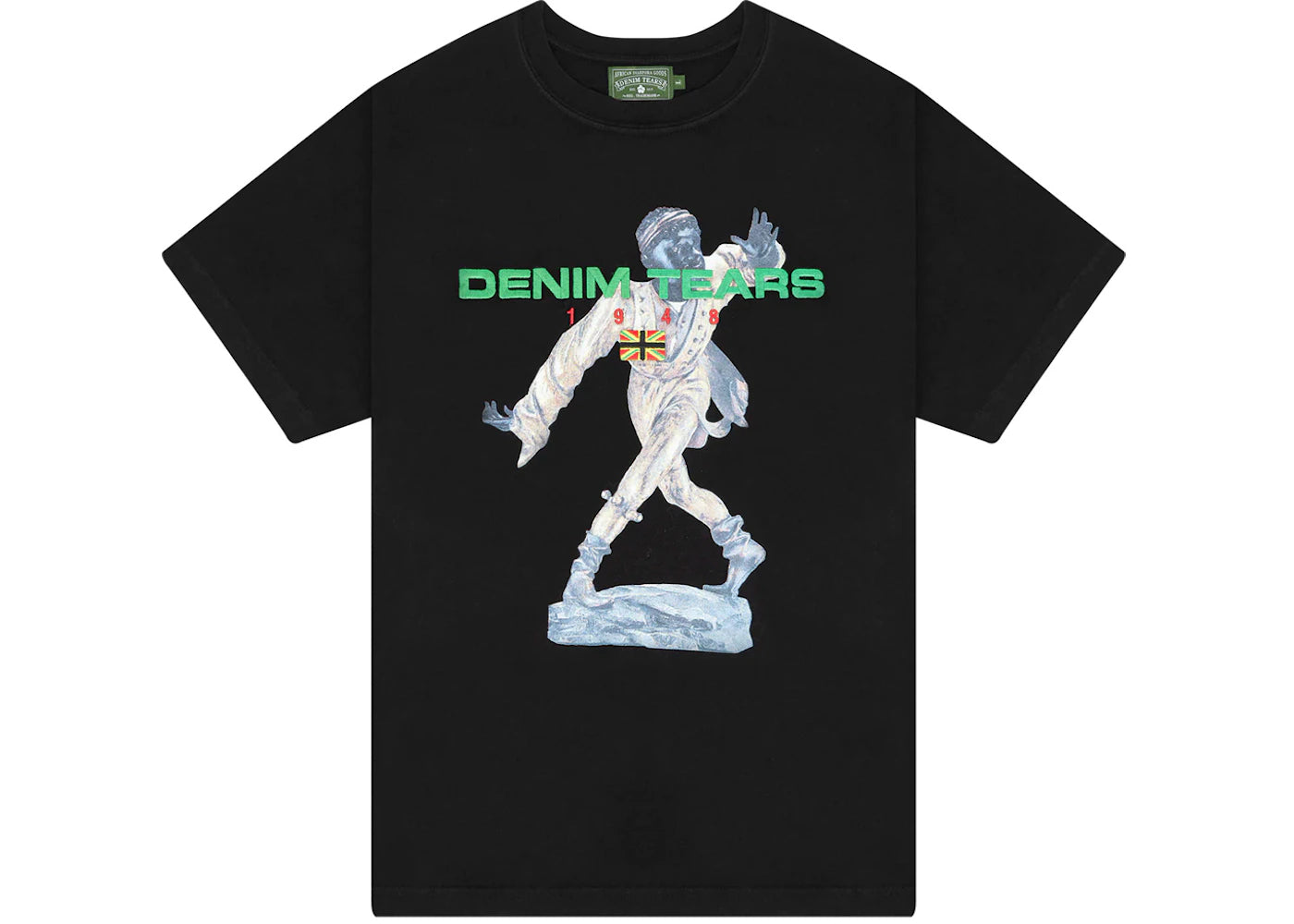 Denim Tears Porcelain Figure Tee (FW23) Black