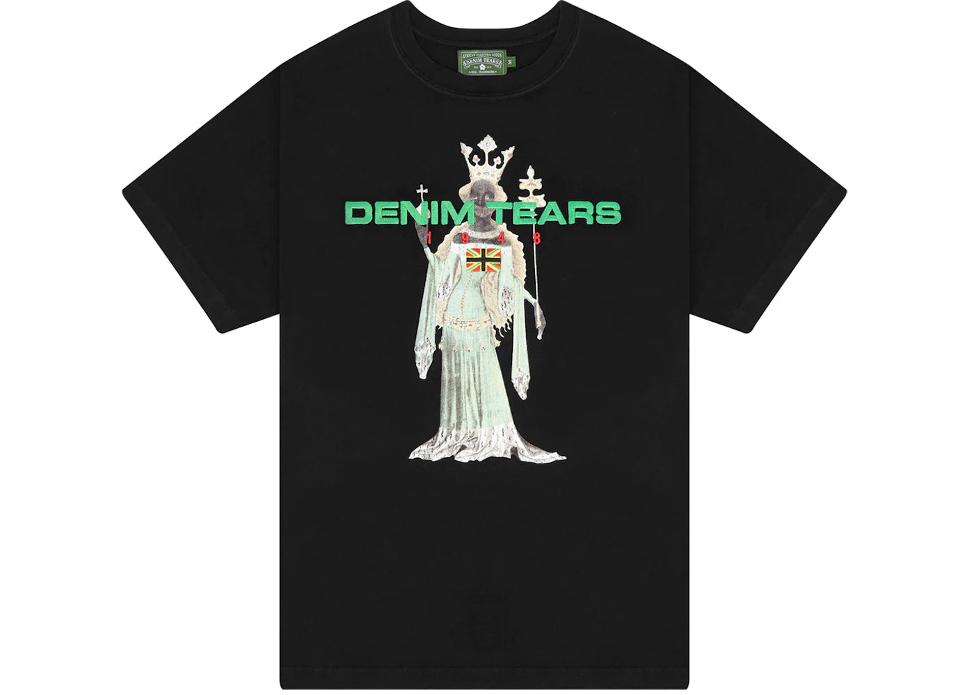 Denim Tears Queen Of Sheba Tee (FW23) Black