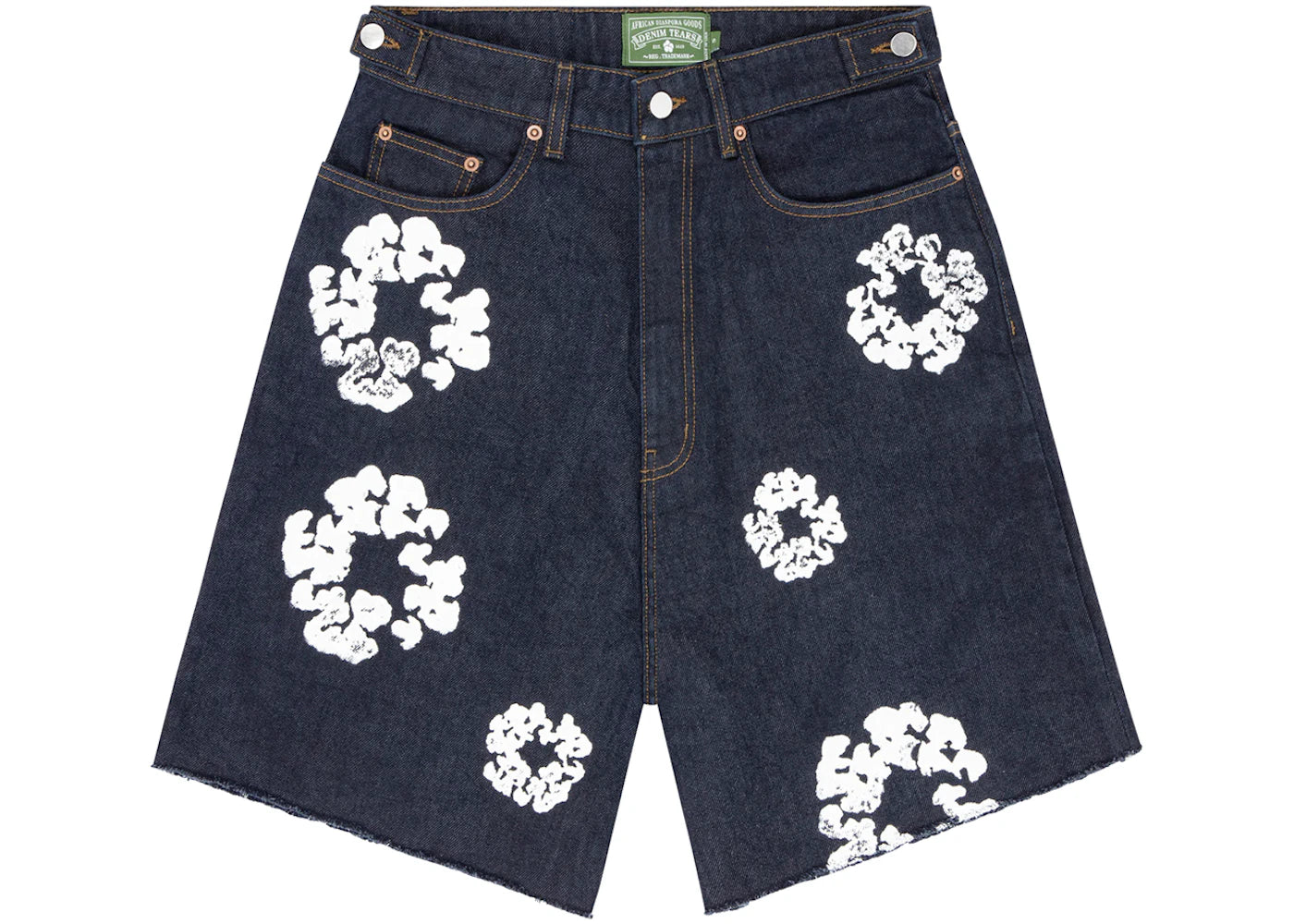 Denim Tears The Cotton Wreath Jean Short Selvedge