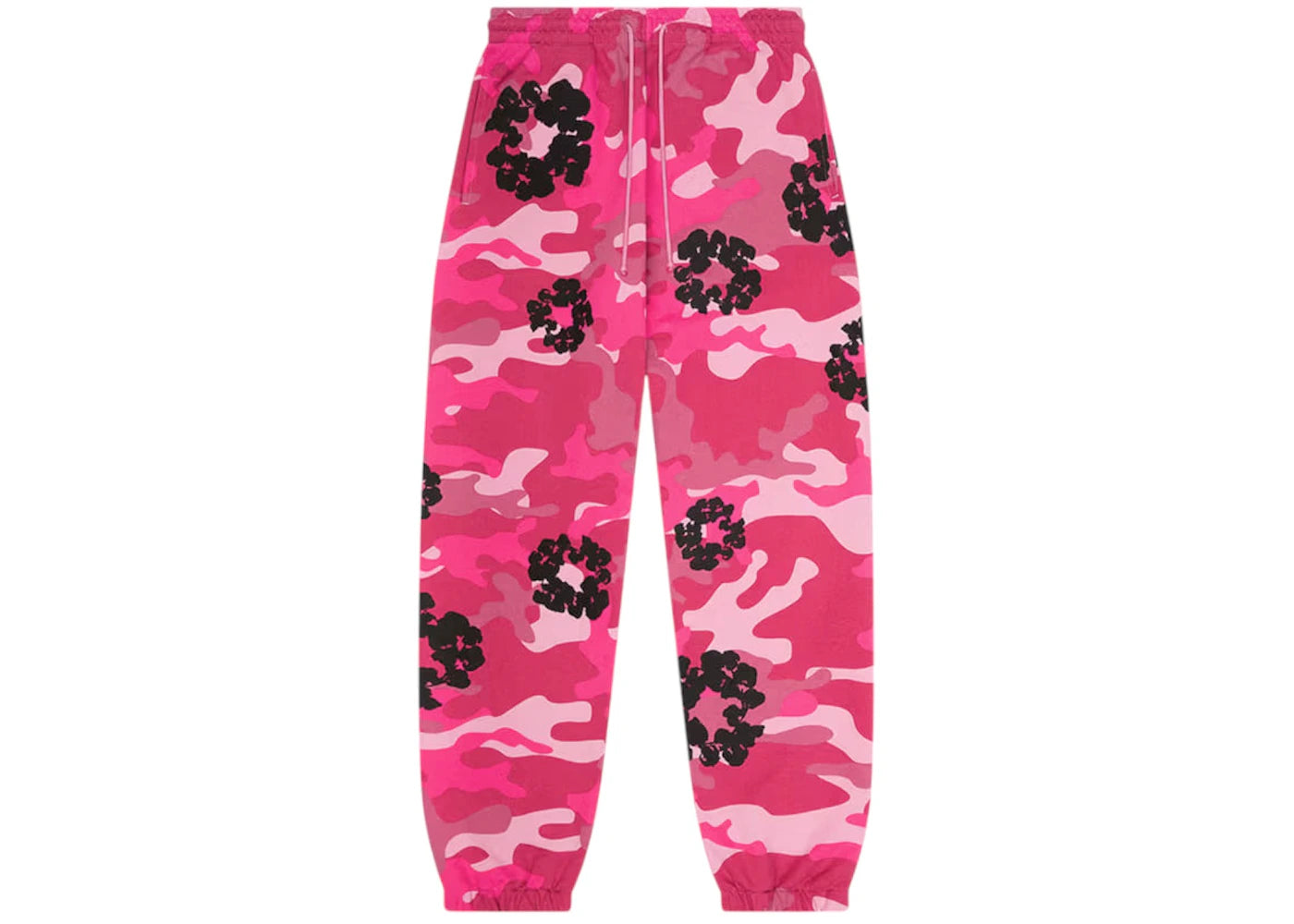 Denim Tears The Cotton Wreath Sweatpant Pink Camo