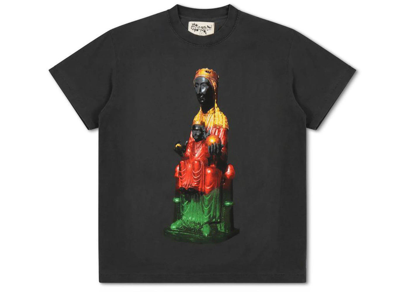 Denim Tears Trinity Mary T-shirt Black