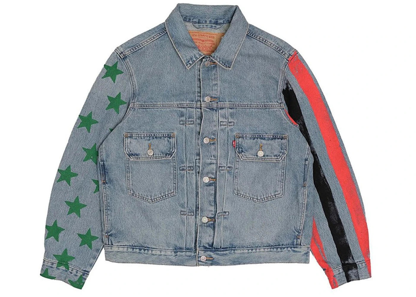 Denim Tears x CPFM 4th of July Denim Plant Jacket Blue