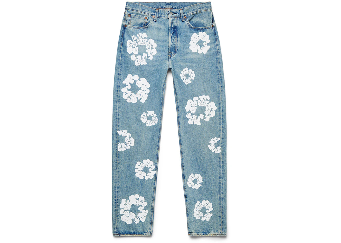 Denim Tears x Levi's Cotton Wreath Jean Light Wash