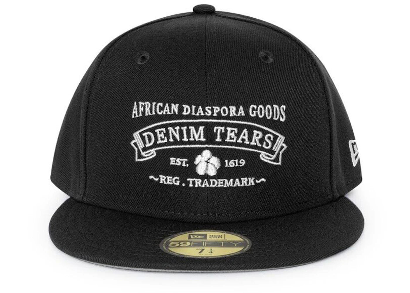 Denim Tears x New Era ADG 59Fifty Fitted Hat Black