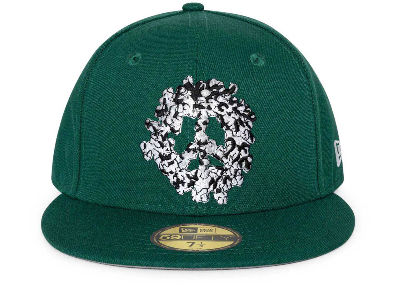 Denim Tears x New Era Peace 59Fifty Fitted Hat Green