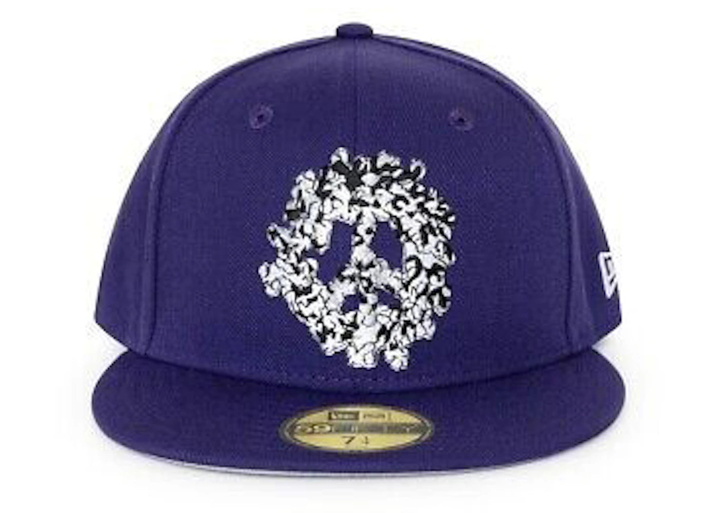 Denim Tears x New Era Peace 59Fifty Fitted Hat Purple