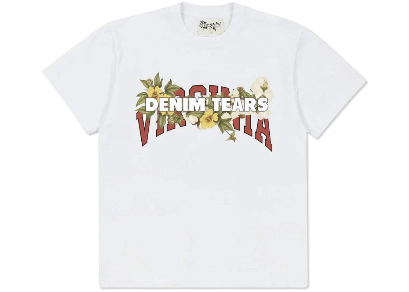 Denim Tears x Virginia Tee White