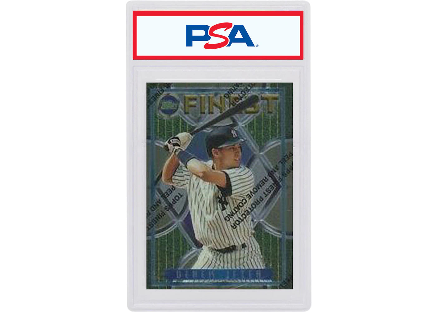 Derek Jeter 1995 Topps Finest W/ Coating #279 (PSA or BGS Graded)